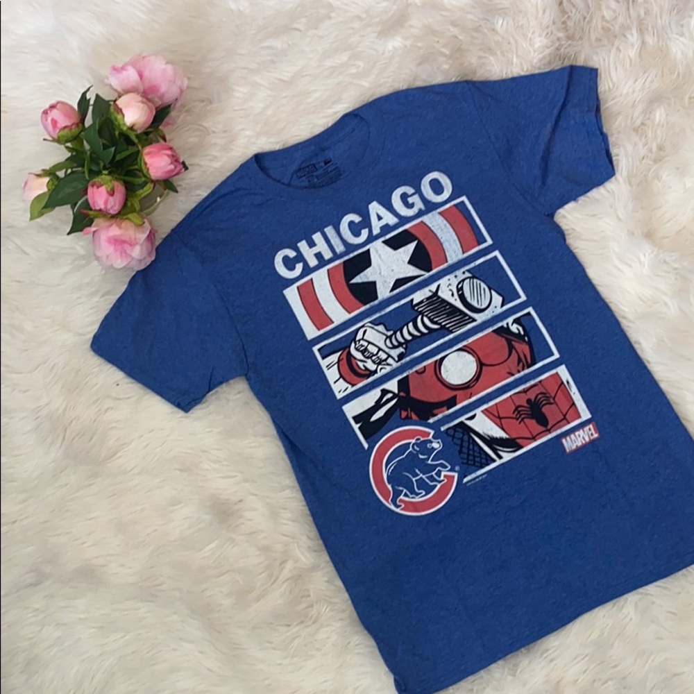Marvel Chicago Cubs Tshirt